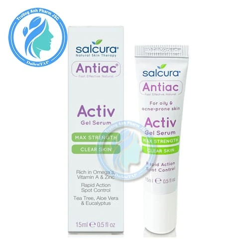 Antiac Activ Gel Serum 15ml - Giúp điều trị viêm da, mụn trứng cá hiệu quả