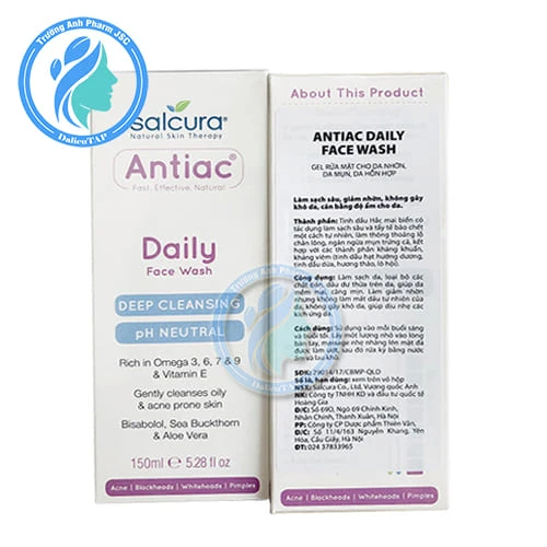 Antiac Daily Face Wash 150ml - Sữa rửa mặt ngăn ngừa mụn hiệu quả