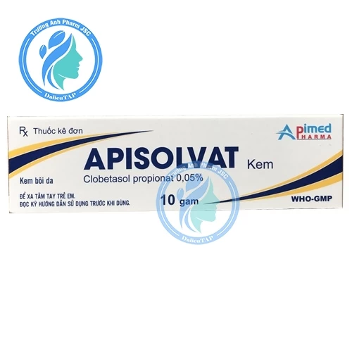 Apisolvat 10G - Thuốc điều trị viêm da, ngứa da hiệu quả (10 type)