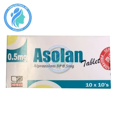 Asolan - Thuốc điều trị hội chứng hoảng sợ, lo âu