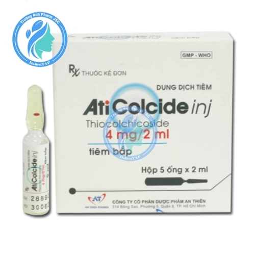 Aticolcide Inj - Thuốc điều trị hỗ trợ giúp giãn cơ