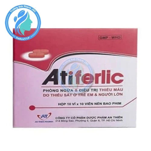 Atiferlic An Thiên Pharma - Điều trị và dự phòng thiếu máu do thiếu sắt