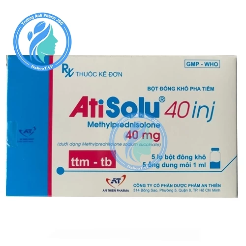 Atisolu 40 inj - Thuốc kháng viêm hiệu quả