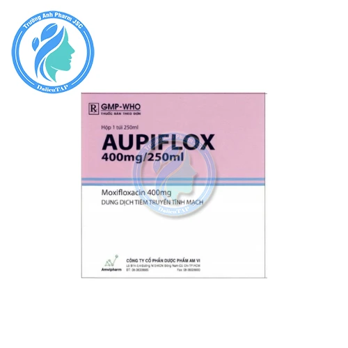 Aupiflox 400mg Amvipharm - Thuốc điều trị nhiễm khuẩn