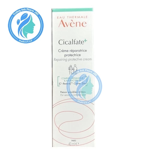 Avene Cicalfate Cream 40ml - Kem bôi chống khuẩn, làm lành da