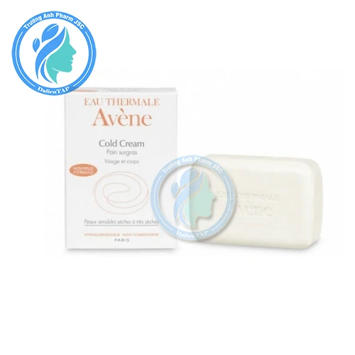 Avene Cold Cream Cleasing Bar 100g - Bánh xà phòng rửa mặt và tắm