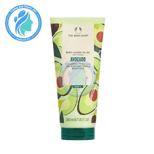 Avocado Lotion-to-Oil 200ml - Sữa dưỡng thể dành cho da khô