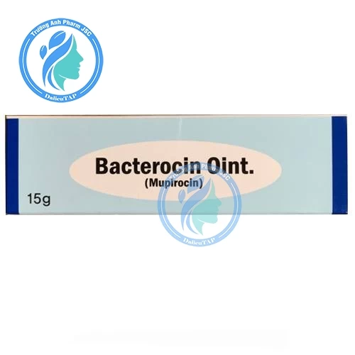 Bacterocin Oint 15g - Thuốc trị viêm da, nhiễm khuẩn da 