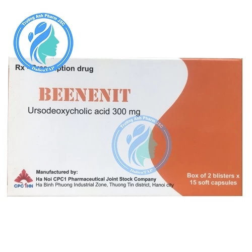 Beenenit 300mg CPC1 Hà Nội - Thuốc điều trị sỏi mật hiệu quả