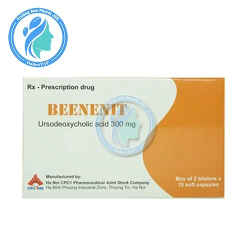 Beenenit 300mg CPC1 Hà Nội - Thuốc điều trị sỏi mật hiệu quả