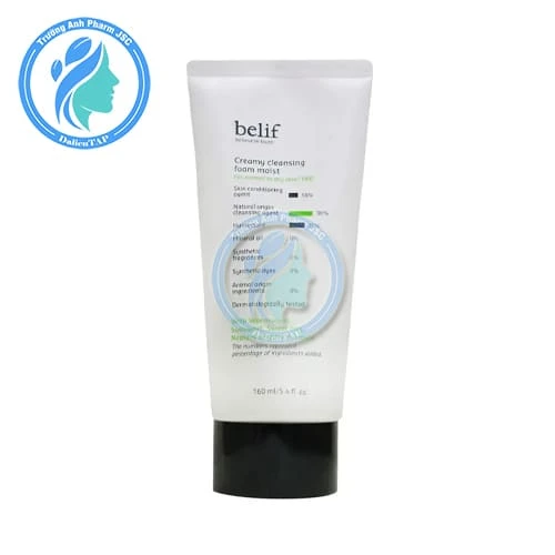 Belif Creamy Cleansing Foam Moist 160ml - Sữa rửa mặt làm sạch da