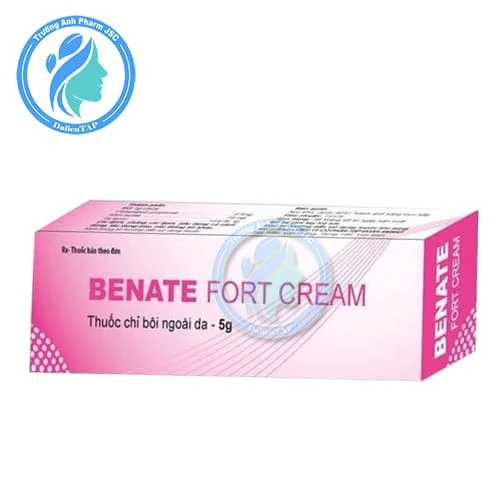 Benate Fort Cream 5g - Thuốc điều trị bệnh vảy nến, chàm mãn tính