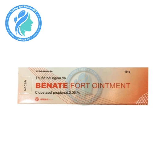 Benate Fort Ointment 10g - Giảm nhanh viêm, ngứa trên da
