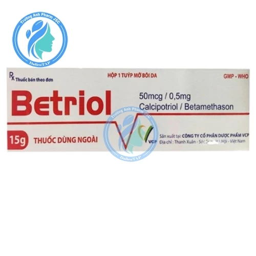 Betriol 15g - Thuốc điều trị bệnh vảy nến