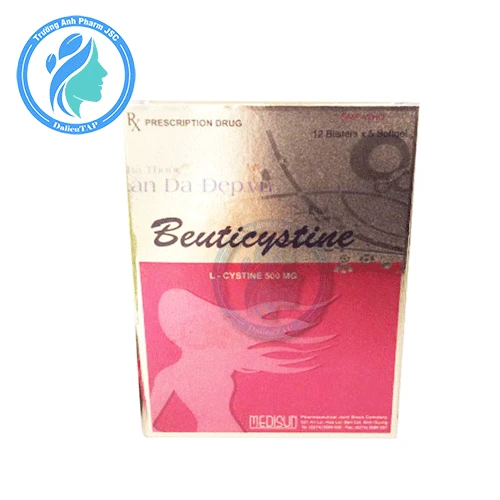 Beuticystine - Viên uống làm đẹp da của Medisun  