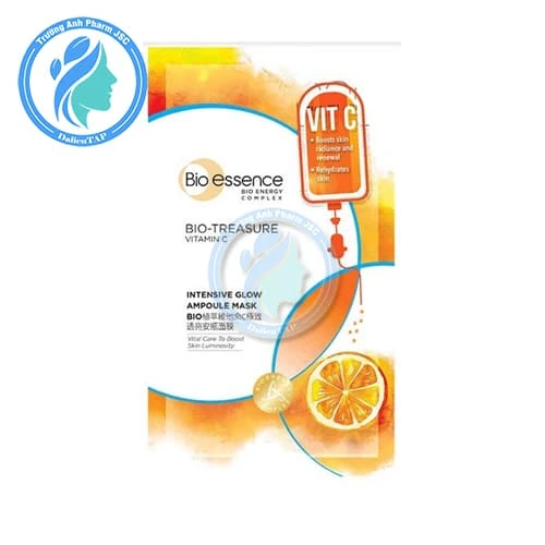 Bio Essence Bio - Treasure Vitamin C Intensive Glow Ampoule Mask 20ml - Mặt nạ dưỡng da