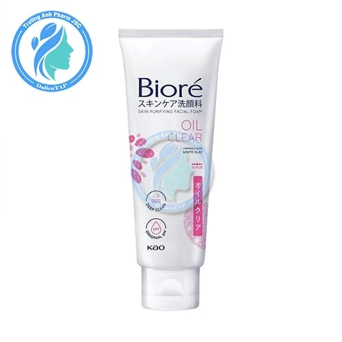 Bioré Skin Purifying Facial Foam - Oil Clear 100g - Sữa rửa mặt sạch nhờn