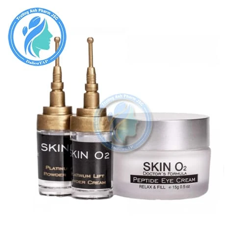 Bộ kem dưỡng mắt Skin O2 Peptide Eye Cream + Free Platinum Eyelift 18.7g (IP02)