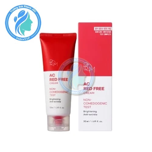 BOM Kem dưỡng sáng da ngừa mụn AC Red Free Cream 50ml