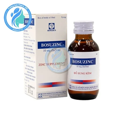 Bosuzinc Chai 30ml - Bổ sung, dự phòng thiếu kẽm