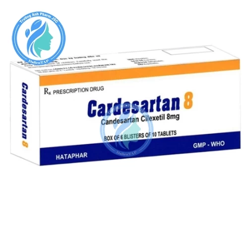 Cardesartan 8 - Thuốc điều trị tăng huyết áp hiệu quả
