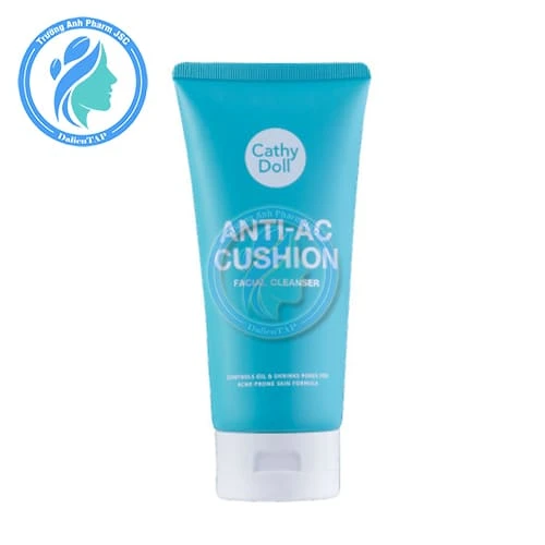 Cathy Doll Anti-Acne Cushion Facial Foam Cleanser 120ml - Sữa rửa mặt