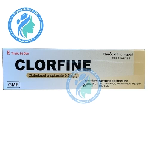 Clorfine 15g - Thuốc điều trị viêm da dị ứng của Korea