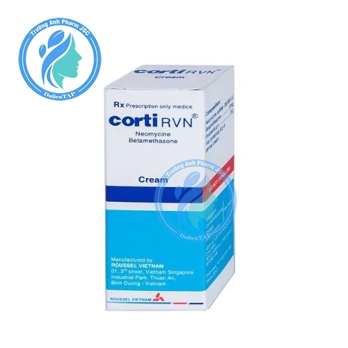 Corti RVN - Điều trị bệnh ngoài da đáp ứng với corticoid tại chỗ