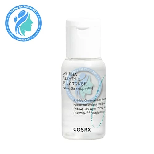 Cosrx AHA BHA Vitamin C Daily Toner 50ml - Nước hoa hồng cân bằng da
