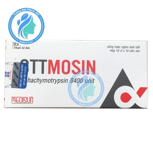 CTTmosin Medisun 8400IU - Thuốc kháng viêm, điều trị phù nề