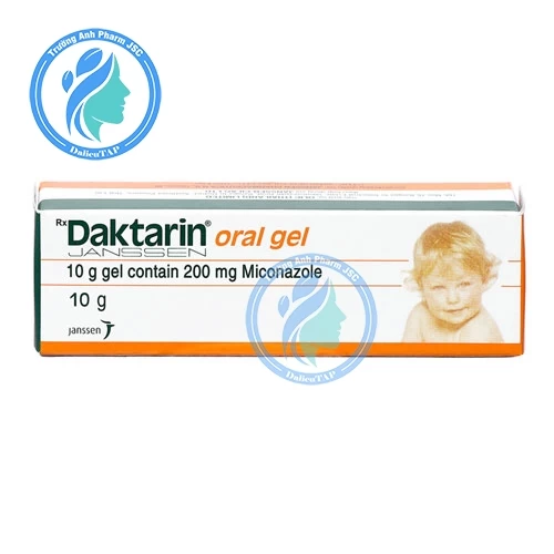 Daktarin Oral Gel 10g - Điều trị nhiễm nấm ở khoang miệng