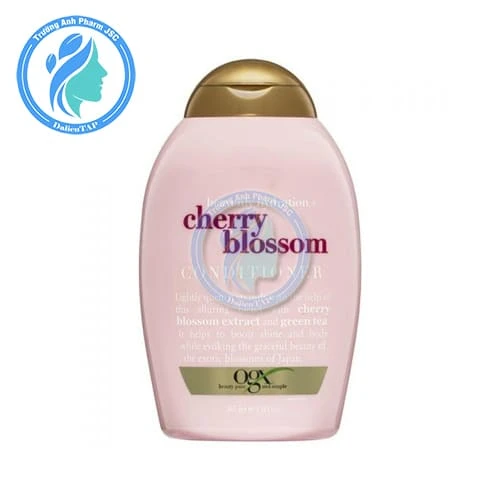 Dầu xả OGX Heavenly Hydration + Cherry Blossom Conditioner 385ml