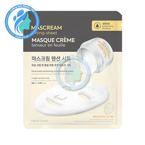 Deeply Moisturizing Mascream Lifting Sheet Mask 40ml - Mặt nạ cấp ẩm