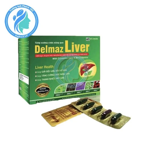 Delmaz Liver Dolexphar - Hỗ trợ giải độc gan, tăng cường chức năng gan