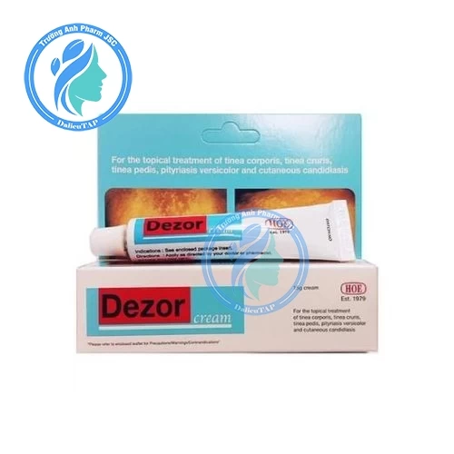 Dezor Cream 15g - Điều trị bệnh ngoài da hiệu quả nhanh chóng