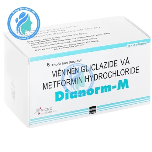 Dianorm M Micro Labs - Thuốc điều trị đái tháo đường của Ấn Độ