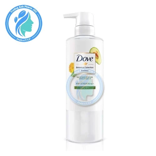 Dove Botanical Selection Shampoo 500g (Avocado Extract & Argan Oil) - Dầu gội phục hồi hư tổn