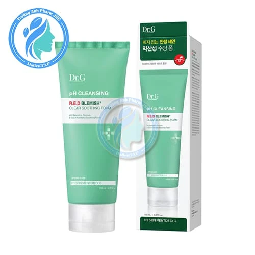 Dr.G Sữa rửa mặt pH Cleansing R.E.D Blemish Clear Soothing Foam 150ml - Sữa rửa mặt