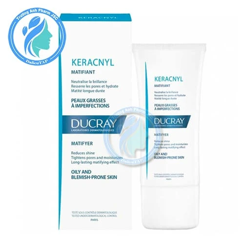 Ducray Keracnyl Matifyer 30ml - Kem làm giảm bóng nhờn