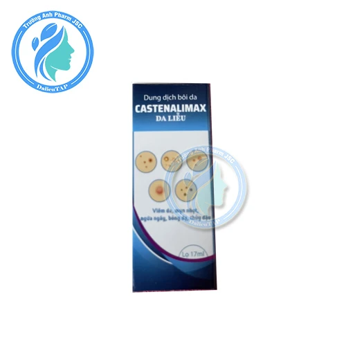 Dung dịch bôi da Castenalimax Da Liễu - Hỗ trợ điều trị mụn mủ, nấm kẽ