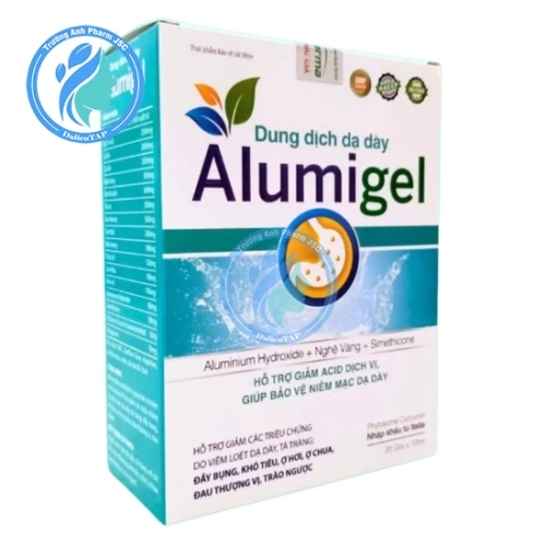 Alumigel - Giúp bảo vệ niêm mạc dạ dày, giảm viêm loét dạ dày