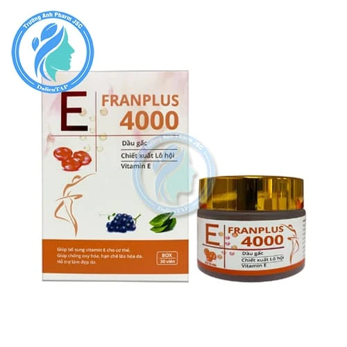 E Franplus 4000 - Giúp bổ sung Vitamin E cho cơ thể