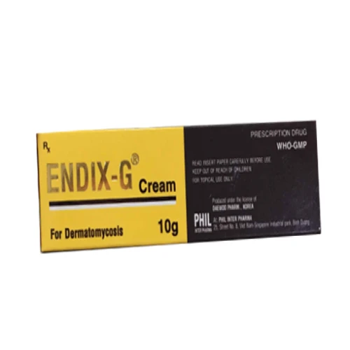 Endix-G Cream 10g - Thuốc điều trị nấm da hiệu quả Korea (5 tuyp)