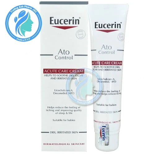 Eucerin Ato Control Acute Care Cream 40ml - Kem dưỡng giảm ngứa