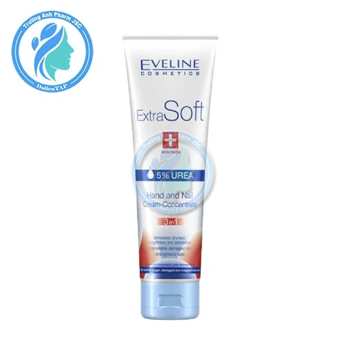 Eveline Extra Soft Hand And Nail Cream-Concentrate 3 in 1 100ml - Kem dưỡng da tay và dưỡng móng