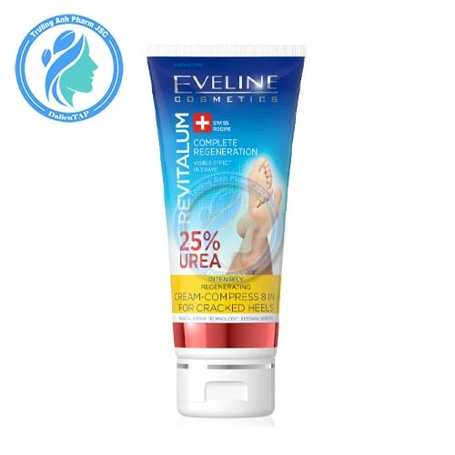 Eveline Kem dưỡng da gót chân Revitalum 75ml - Giúp dưỡng ẩm và ngăn ngừa nứt gót