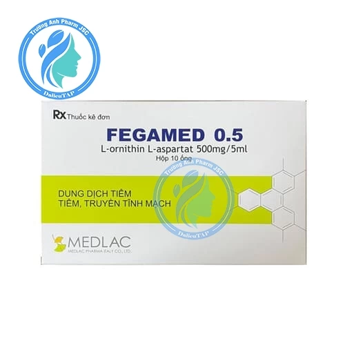 Fegamed 0.5 Medlac - Thuốc điều trị bệnh lý về gan của Việt Nam