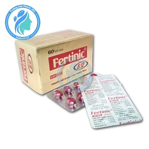 Fertinic NIC - Điều trị và dự phòng các loại thiếu máu do thiếu sắt