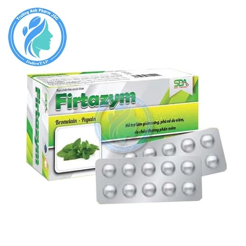 Firtazym Sda – France - Hỗ trợ giảm sưng, phù nề hiệu quả