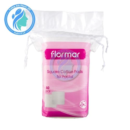 Flormar Bông tẩy trang Square And Round Cotton Pads For Facial